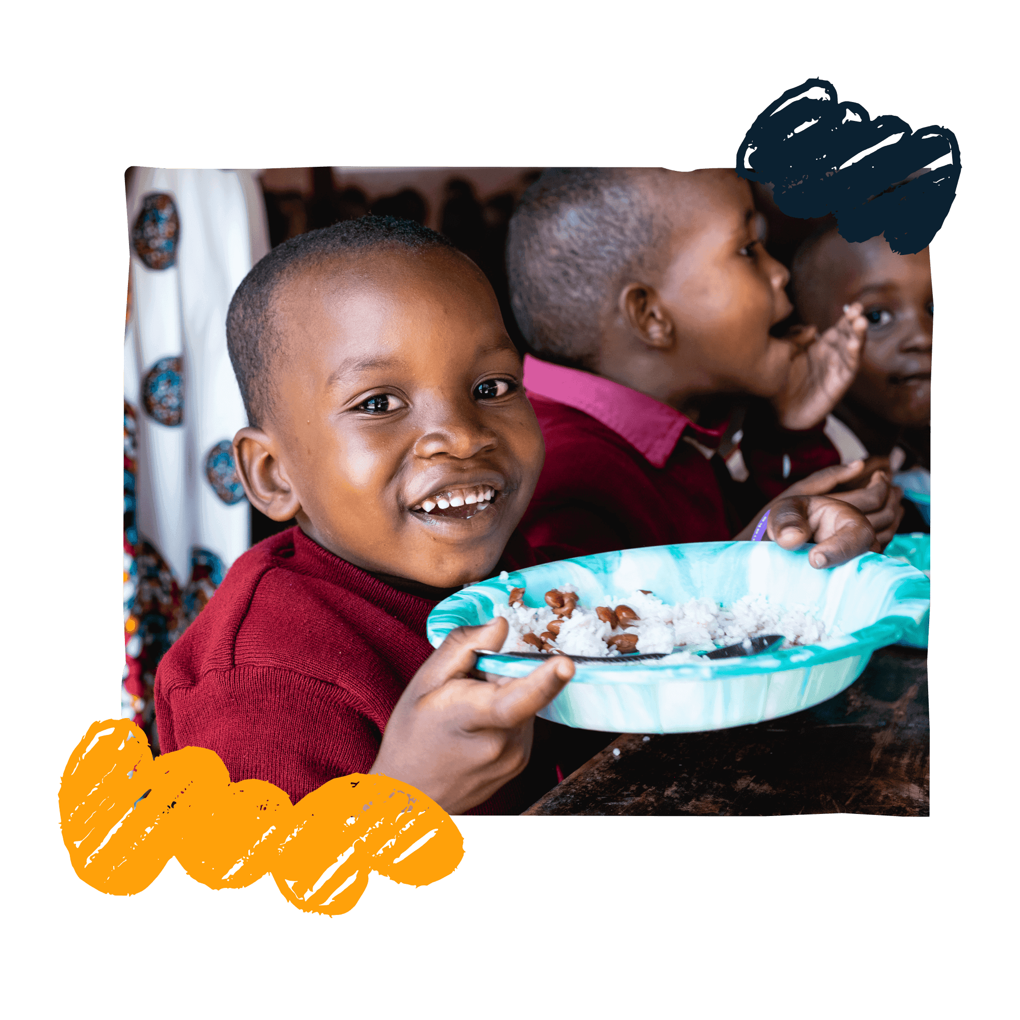 Two women hugging and smiling joyfully while taking a selfie together. 